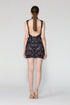 High Neck Mini Dress